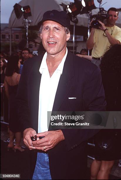 Chevy Chase during "Saving Private Ryan" Los Angeles Premiere at Mann Village Theatre in Westwood, California, United States.