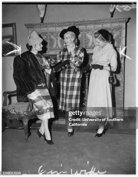 Society -- Friday Morning Club, 10 July 1951. Mrs R Boone Oliver;Mrs Cyril Hanlon;Mrs William H. Carnall;Mrs Arthur L Shellhorn;Mrs Carl T...