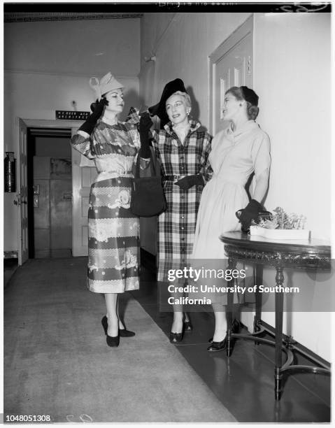 Society -- Friday Morning Club, 10 July 1951. Mrs R Boone Oliver;Mrs Cyril Hanlon;Mrs William H. Carnall;Mrs Arthur L Shellhorn;Mrs Carl T...