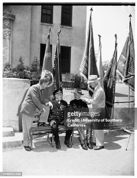 Manilla Day, 12 August 1951. Temple P Thornton -- 70 years;Perlis E Coffin -- 75 years;Dr. W.F O'Hanlon -- 72 years;John Farrell -- 73 years;William...