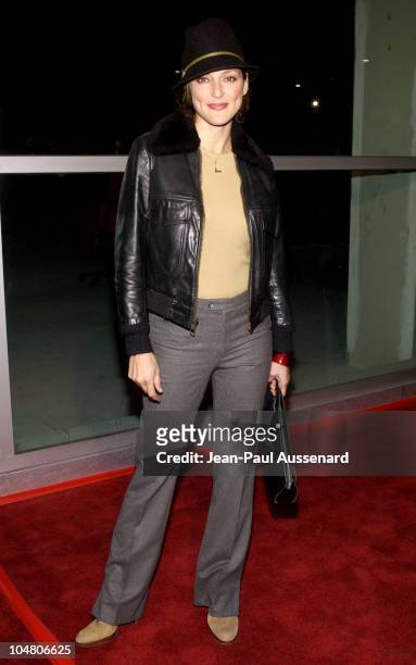 Lola Glaudini during "Welcome To Collinwood" Premiere at Cinerama Dome in Hollywood, California, United States.