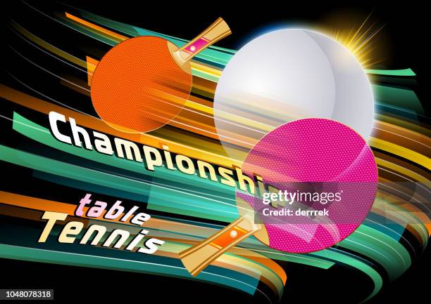 table tennis - bookkeeping stock illustrations