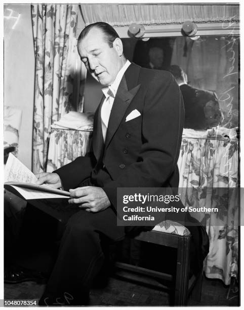 Society -- Hollywood Bowl, 26 July 1951. Mrs Albert Leland;Mrs Edward Currier;Mr and Mrs Alfred Wallenstein;Miss Ana Mahler;John Arensona;Madamme...