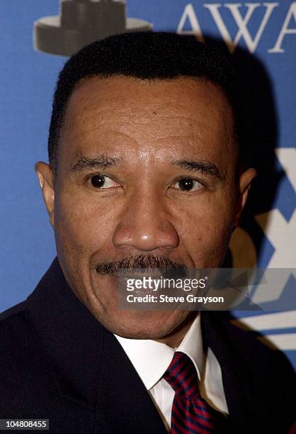 Kweisi Mfume, President and CEO of the NAACP, poses for photographers at the nominations annoucements for the 33rd NAACP Image Awards at the House of...