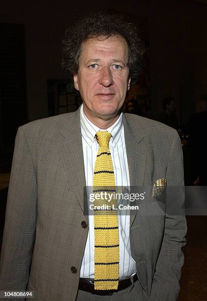 Geoffrey Rush during "Rabbit-Proof Fence" Screening at Simon Wiesenthal Center in Los Angeles, California, United States.