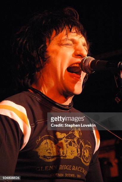Jesse Malin record release party at The Mercury Lounge in New York City, New York, United States.