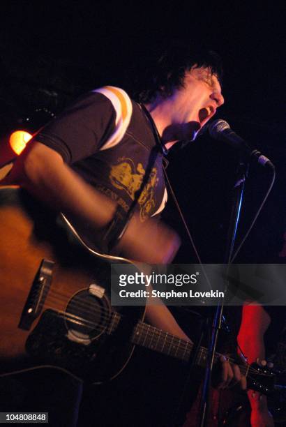 Jesse Malin record release party at The Mercury Lounge in New York City, New York, United States.