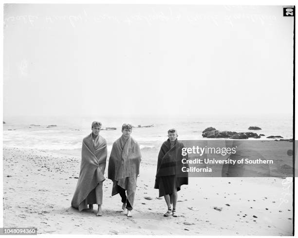 Boat burns, 'White Star', 11 September 1951. Frank Londelius -- 20 years;Fred Tschopp -- 20 years;Walter Hurley -- 20 years;Gene Mitchell -- 21 years...