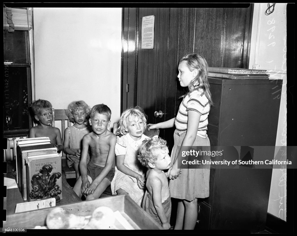 Unfit home for children, 1951