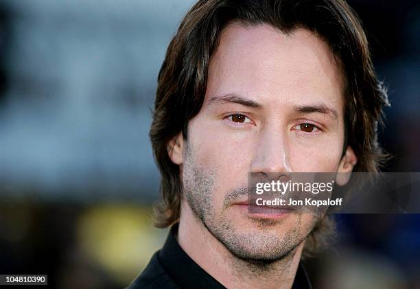 Keanu Reeves during "The Matrix Reloaded" Premiere - Arrivals at The Mann Village Theater in Westwood, California, United States.