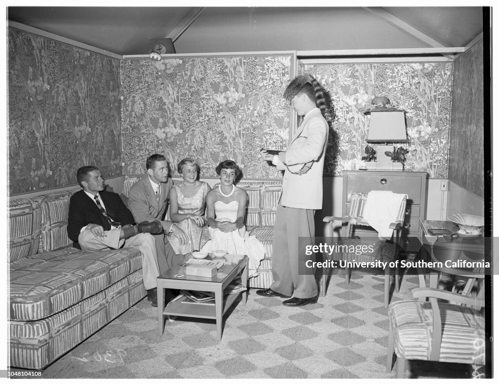 Saturday night dance...Bell Air Bay Club, 1951.