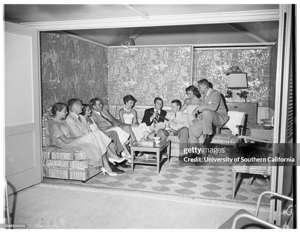 Saturday night dance...Bell Air Bay Club, 1951.