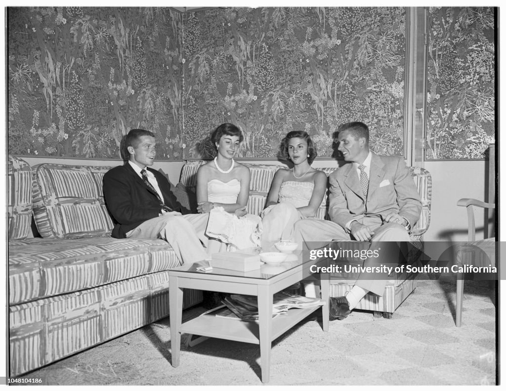 Saturday night dance...Bell Air Bay Club, 1951.