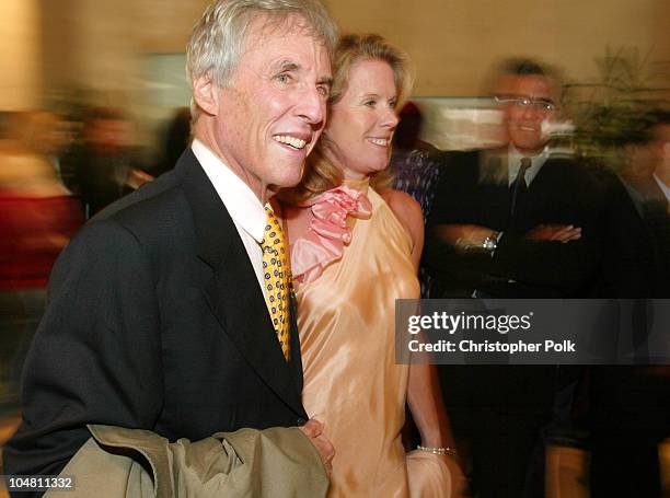 Burt Bacharach and wife Jane Hanson during Elvis Costello Recieves Founders Award at the 20th Annual ASCAP Pop Music Awards at The Beverly Hilton...