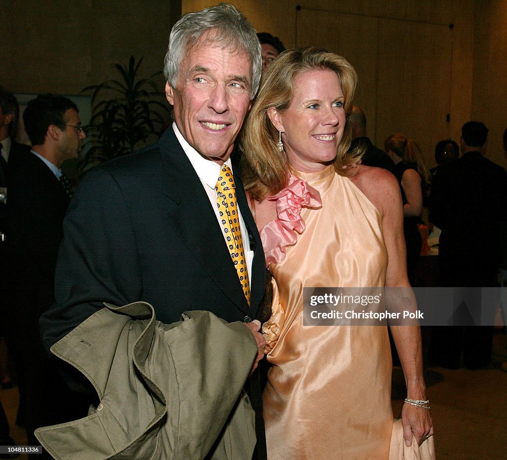 Burt Bacharach and wife Jane Hanson during Elvis Costello Recieves ...