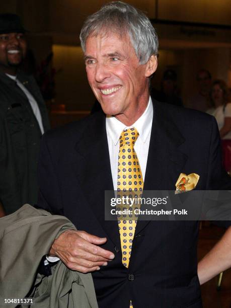 Burt Bacharach during Elvis Costello Recieves Founders Award at the 20th Annual ASCAP Pop Music Awards at The Beverly Hilton Hotel in Beverly Hills,...