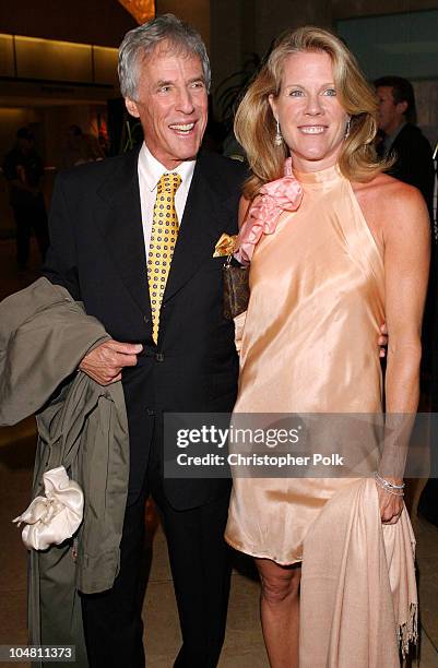 Burt Bacharach and wife Jane Hanson during Elvis Costello Recieves Founders Award at the 20th Annual ASCAP Pop Music Awards at The Beverly Hilton...