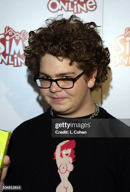 Jack Osbourne during "Rock The SIMS" Online Launch Party at Private Residence in Hollywood, California, United States.