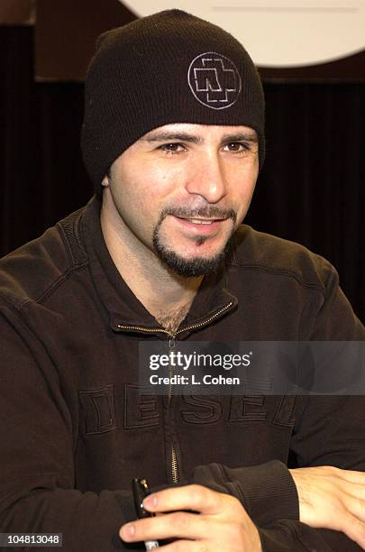 System Of A Down-John Dolmayan during System Of A Down In-Store Appearance to Support Their New CD "Steal This Album" at Tower Records - Glendale...