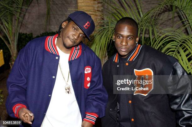 Clipse, Pusha T & Malice during 2002 Billboard Music Awards - Arrivals at MGM Grand Arena in Las Vegas, Nevada, United States.