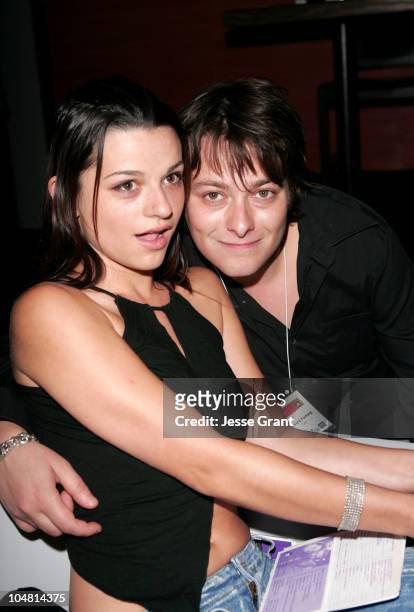 Rachel Bella and Edward Furlong during "The Crow: Wicked Prayer" VIP Press Screening Benefiting Covenant House at Geisha House in Hollywood,...