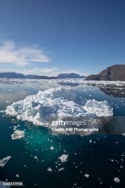 iceberg structure above and under water - iceberg above and below water stock pictures, royalty-free photos & images