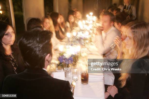 Atmosphere during Earl Jeans Hosts Private Dinner Party at the Chateau Marmont at Chateau Marmont in West Hollywood, California, United States.