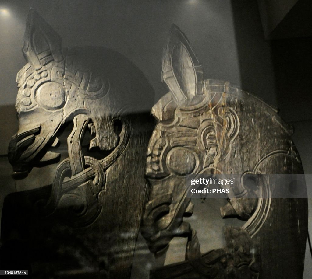Carved wooden figures used as offerings