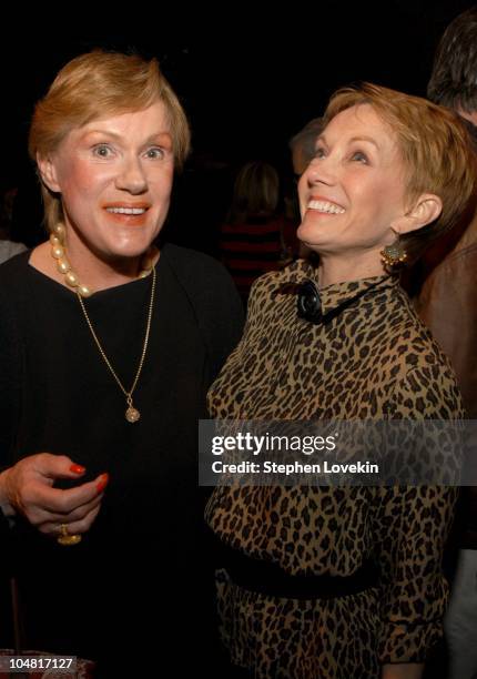 Tammy Grimes and Sandy Duncan during After Party for the Opening Night of Wit and Wisdom at The Arclight Theatre in New York City, NY, United States.