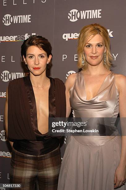 Michelle Clunie and Thea Gill during Showtime Networks and Details Magazine Host Screening and Party to Launch the Queer as Folk and Perry Ellis...