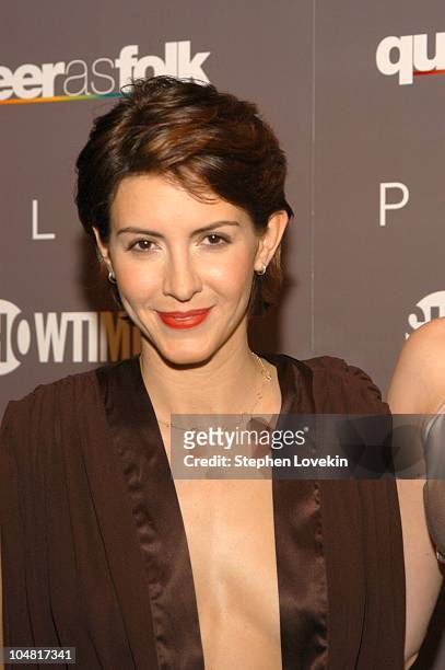 Michelle Clunie from Queer as Folk during Showtime Networks and Details Magazine Host Screening and Party to Launch the Queer as Folk and Perry Ellis...