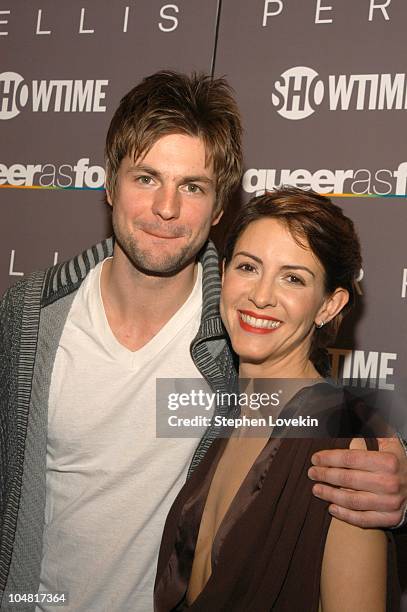 Gale Harold & Michelle Clunie during Showtime Networks and Details Magazine Host Screening and Party to Launch the Queer as Folk and Perry Ellis...