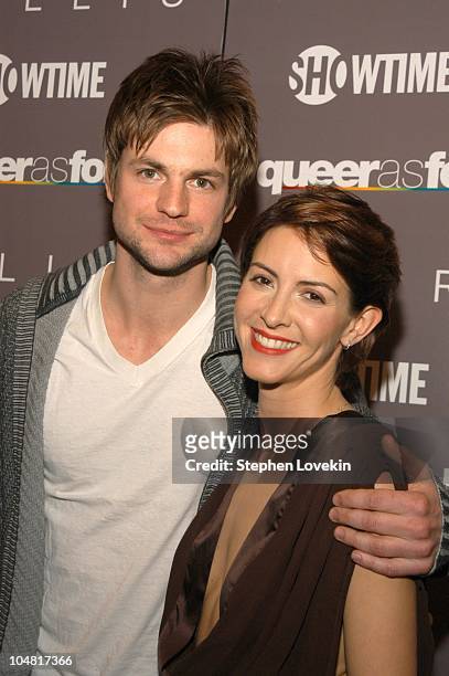 Gale Harold & Michelle Clunie during Showtime Networks and Details Magazine Host Screening and Party to Launch the Queer as Folk and Perry Ellis...