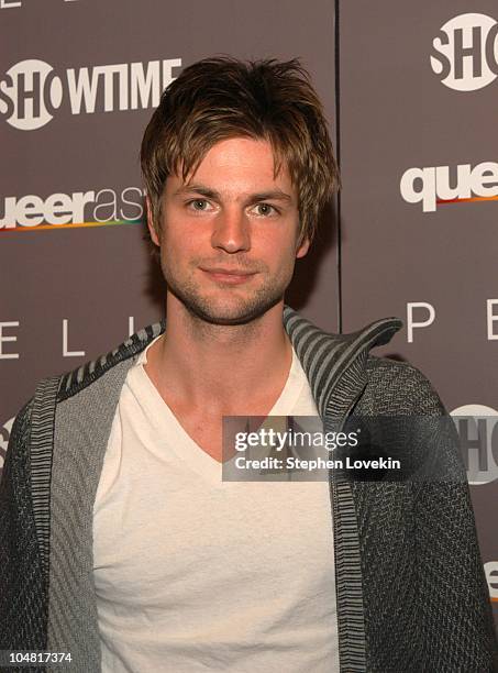 Gale Harold during Showtime Networks and Details Magazine Host Screening and Party to Launch the Queer as Folk and Perry Ellis Pictorial in the March...