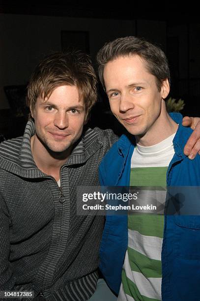 Gale Harold and John Cameron Mitchell during Showtime Networks and Details Magazine Host Screening and Party to Launch the Queer as Folk and Perry...