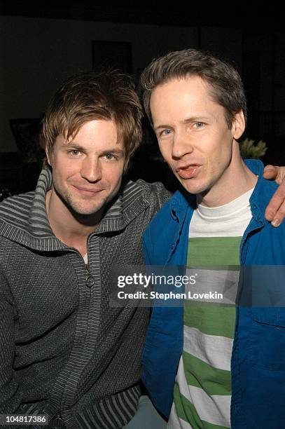 Gale Harold and John Cameron Mitchell during Showtime Networks and Details Magazine Host Screening and Party to Launch the Queer as Folk and Perry...