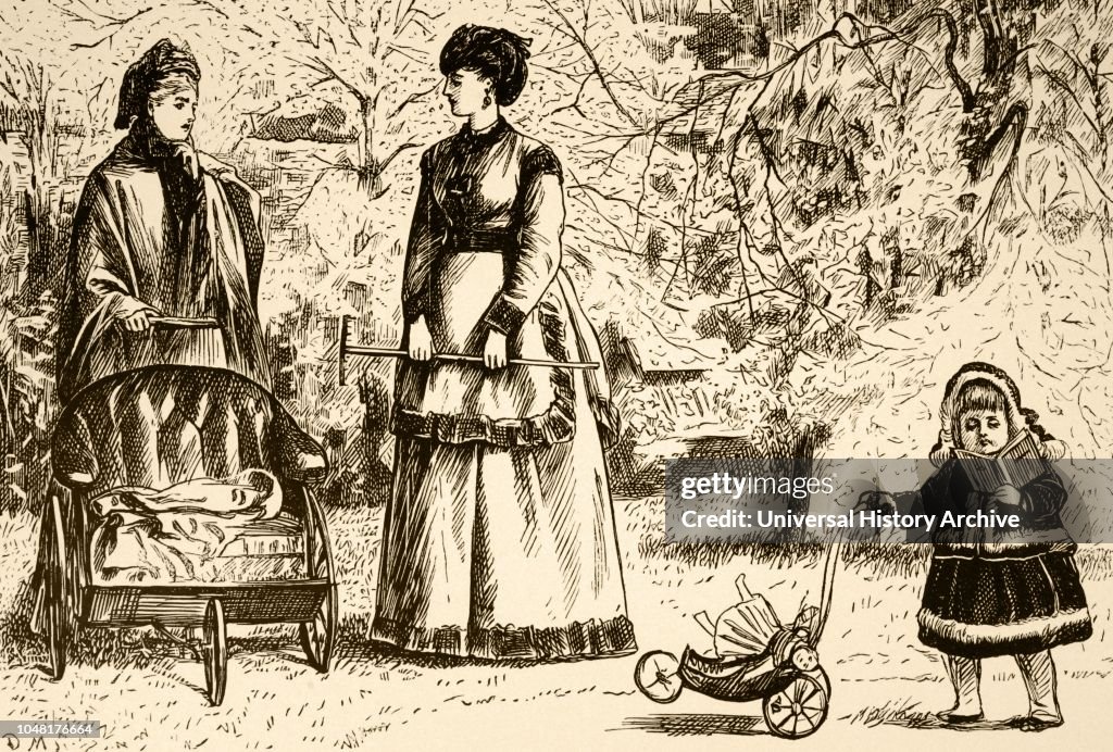 A cartoon titled 'Inheritance or Envisionist?'. Illustrated by George ...
