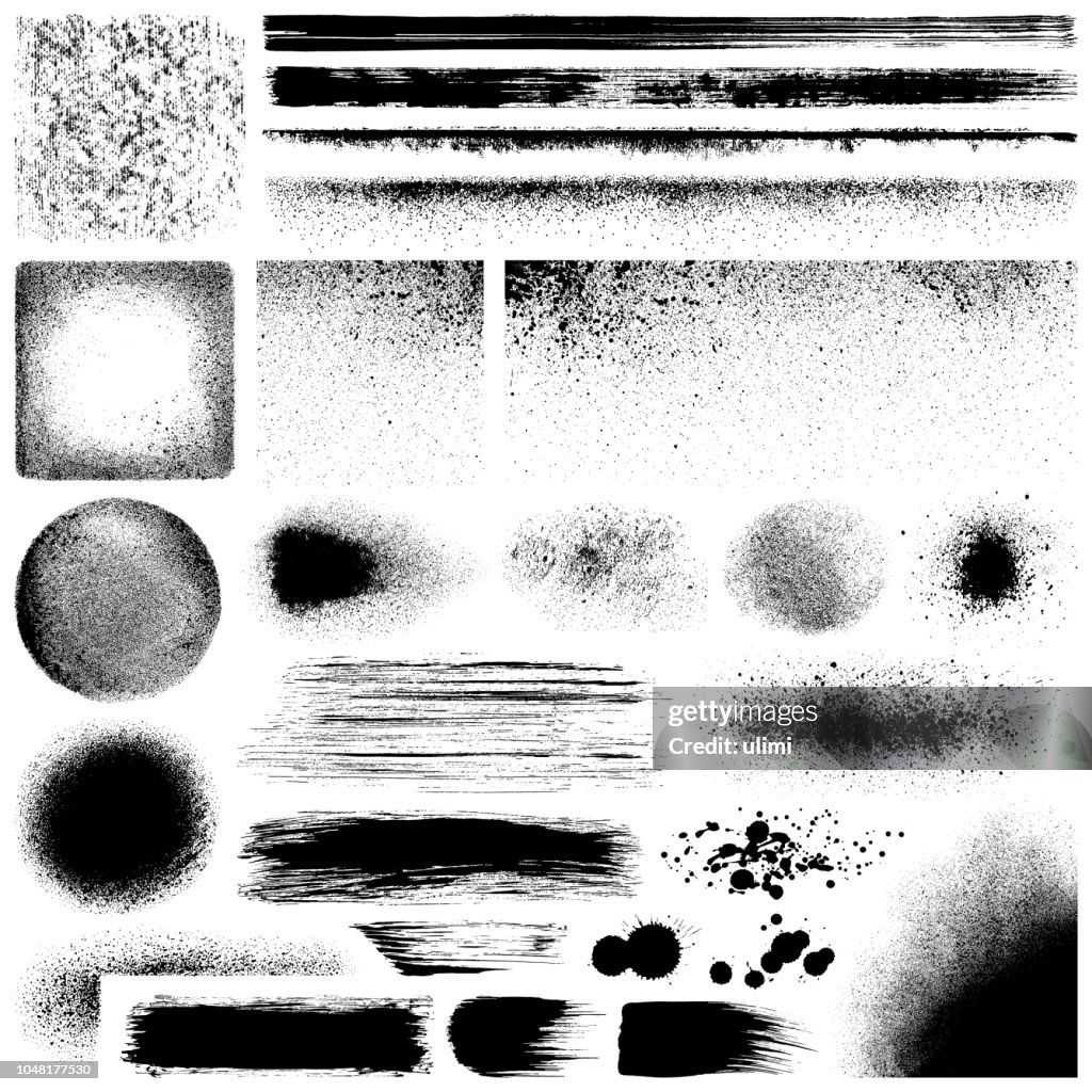 Grunge design elements