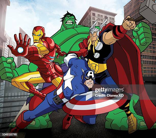 The Avengers: Earth's Mightiest Heroes!," an all-new animated series featuring the best of the best in the Marvel Universe, premieres Wednesday,...