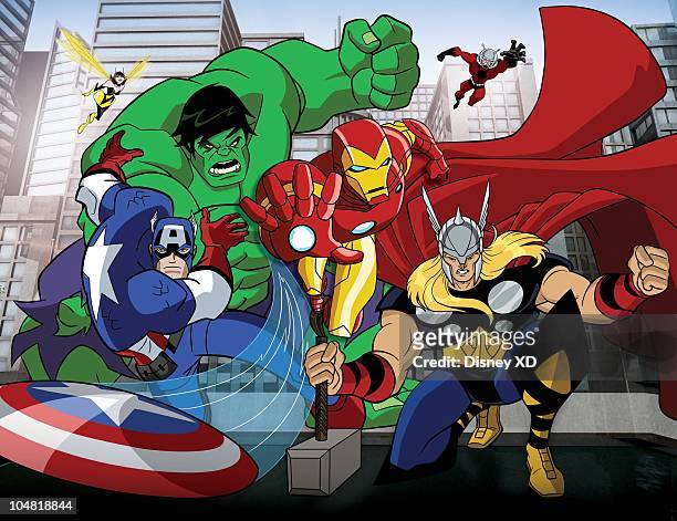 The Avengers: Earth's Mightiest Heroes!," an all-new animated series featuring the best of the best in the Marvel Universe, premieres Wednesday,...