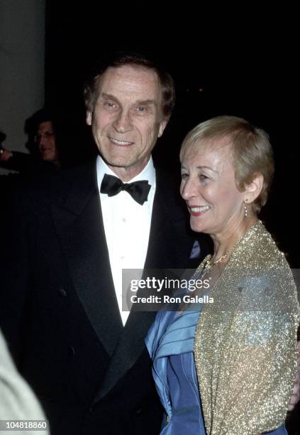 Sid Caesar and wife during Warren Cowan Named Mentor of the Year by Volunteers of America at Beverly Hilton Hotel in Beverly Hills, California,...