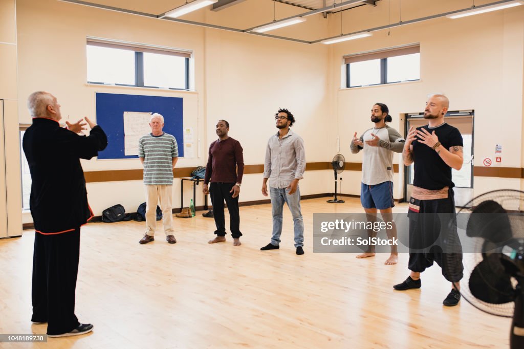 Men's Tai Chi Therapy Class