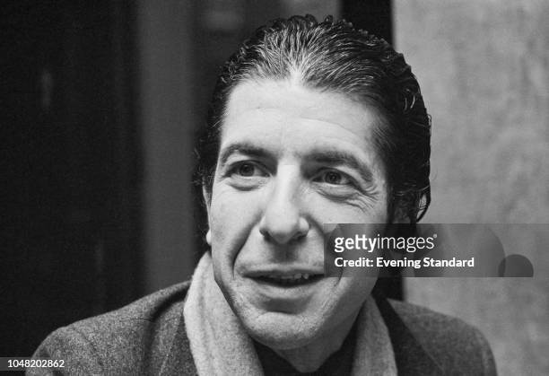 Canadian singer-songwriter, poet and novelist Leonard Cohen , UK, 8th January 1980.