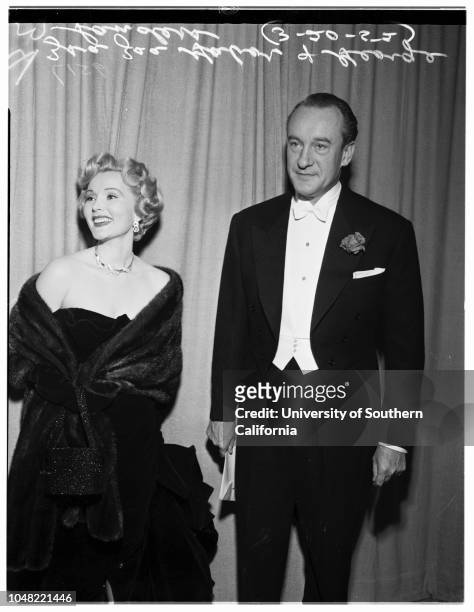 Academy awards, 20 March 1952. Johnny Mercer;Hoagy Carmichael;Donald O'Connor;Franz Waxman;Saul Chaplin;Johnny Green;Paul Smith;Cedric Francis;Alfred...