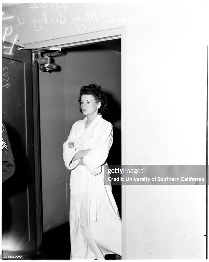 Bellflower shooting, 15 April 1952. Mrs Margaret Mary Berkey 31