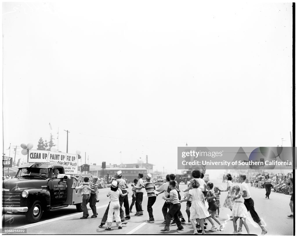 Monterey Park parade, 1952