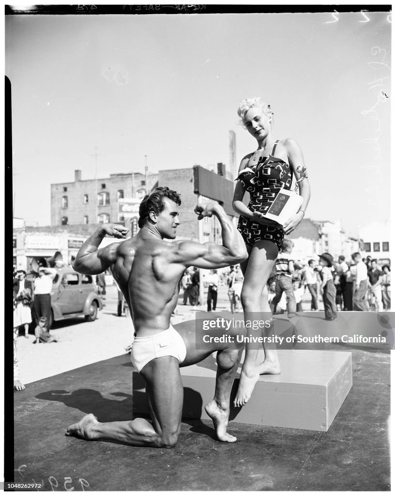 Mr. Ocean Park contest, 1952