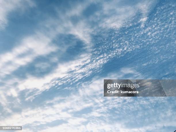 mackerel sky - 巻積雲 ストックフォトと画像