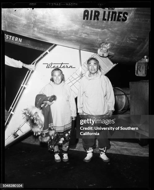 Clicquot beverages, 13 August 1952. Mrs Tillei Sivik;Chester Sivik;Gloria Pall represented by Clicquot beverages. *Sent in)..