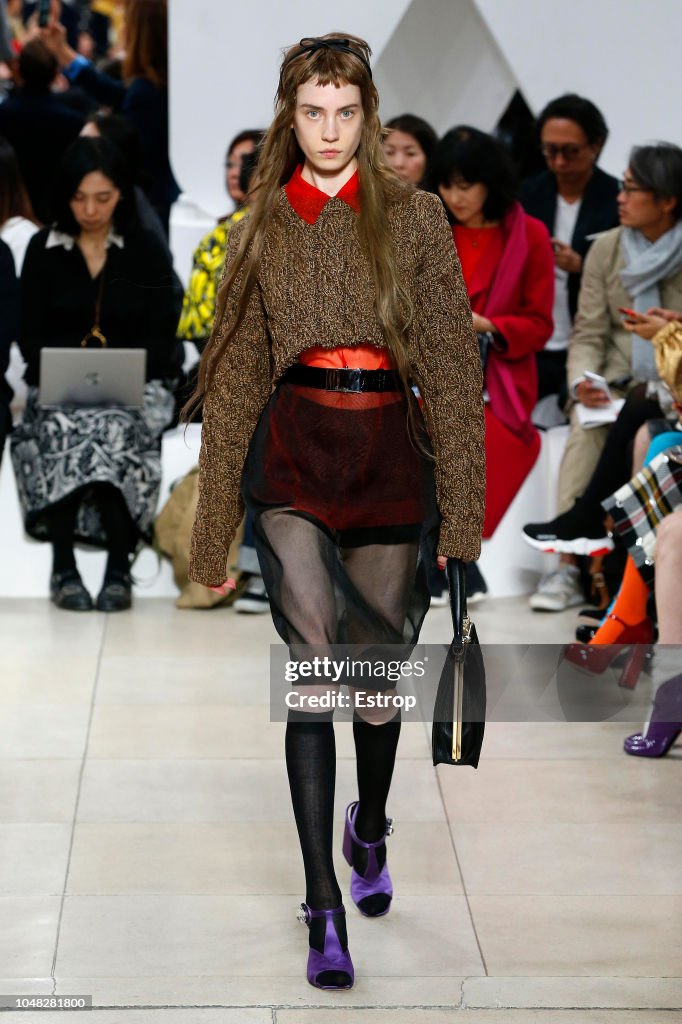 Miu Miu : Runway - Paris Fashion Week Womenswear Spring/Summer 2019
